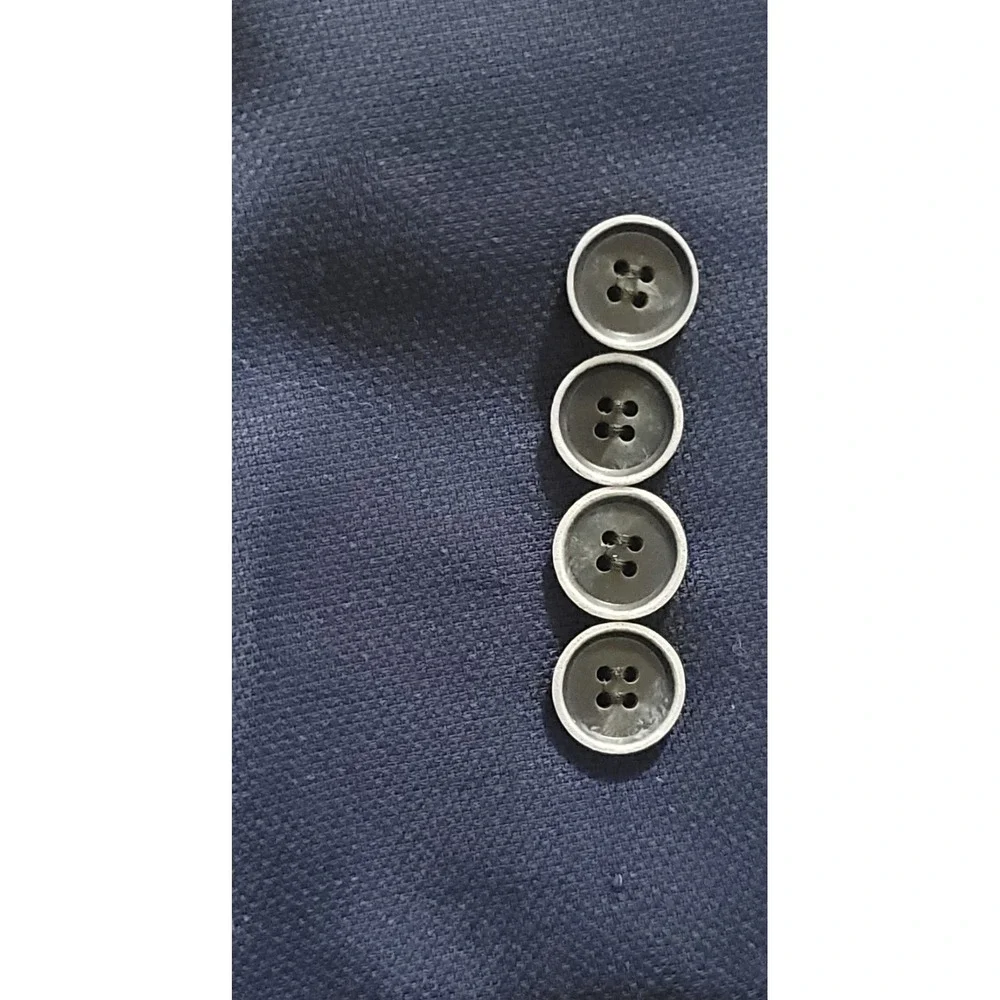 Joseph Abboud Heritage Men's Blue Angelico Fabric 2‎ Button Blazer Size 40 Long